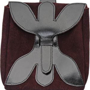 Large Medieval Pouch Purple