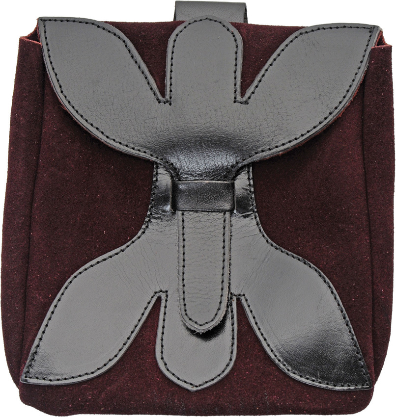 Large Medieval Pouch Purple