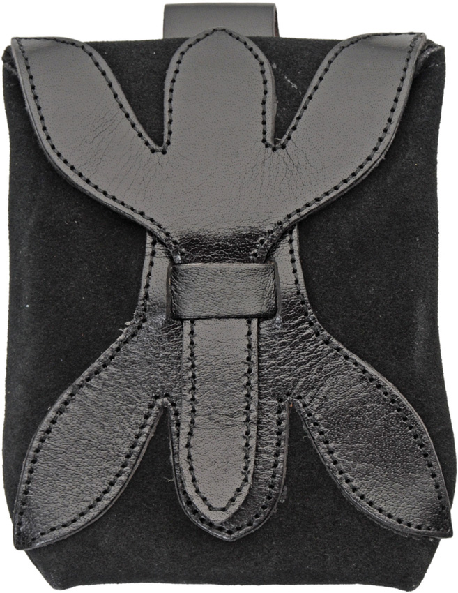 Small Medieval Pouch Black