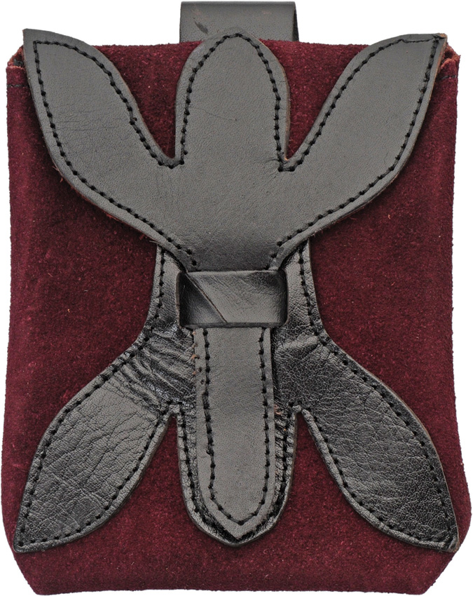 Small Medieval Pouch Purple