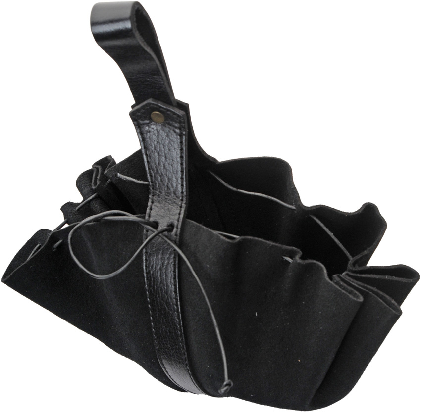 Medieval Drawstring Bag Black