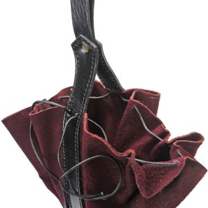 Medieval Drawstring Bag Purple