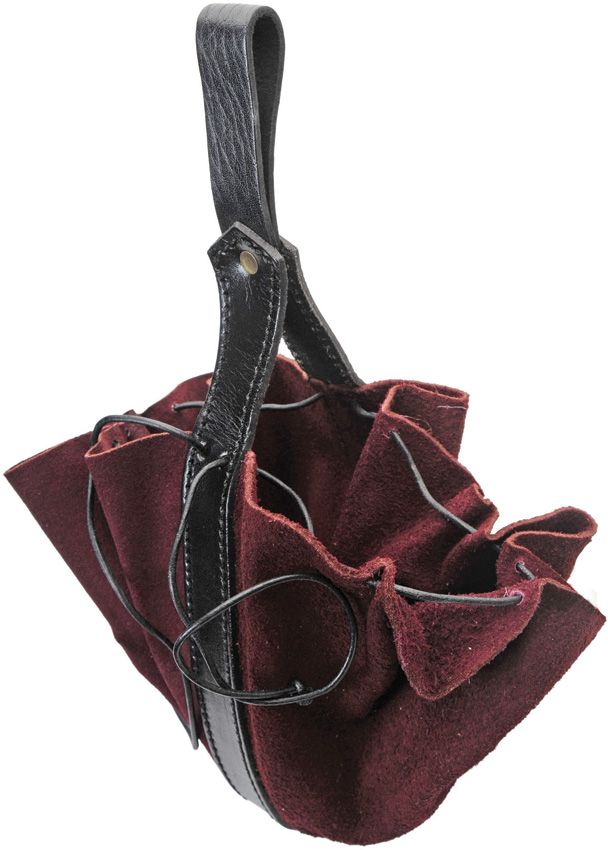 Medieval Drawstring Bag Purple