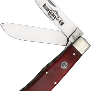 Two Blade Lockback Red Bone