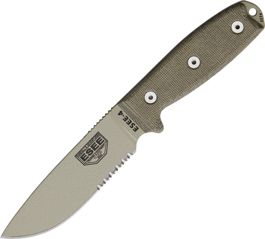 Model 4 Part Serrated