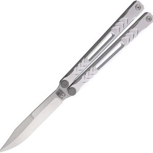 Nexus Balisong Silver