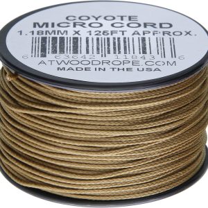 Micro Cord 125ft Coyote