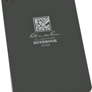 Top-Spiral Notebook 4x6 Gray