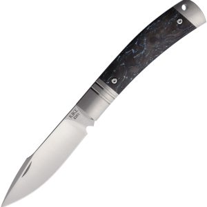 Slip Joint Blue Carbon Fiber