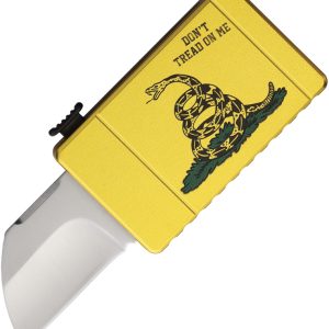 Dont Tread On Me Knife Gold