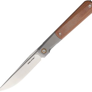 Barlow RB-7 Framelock Micarta