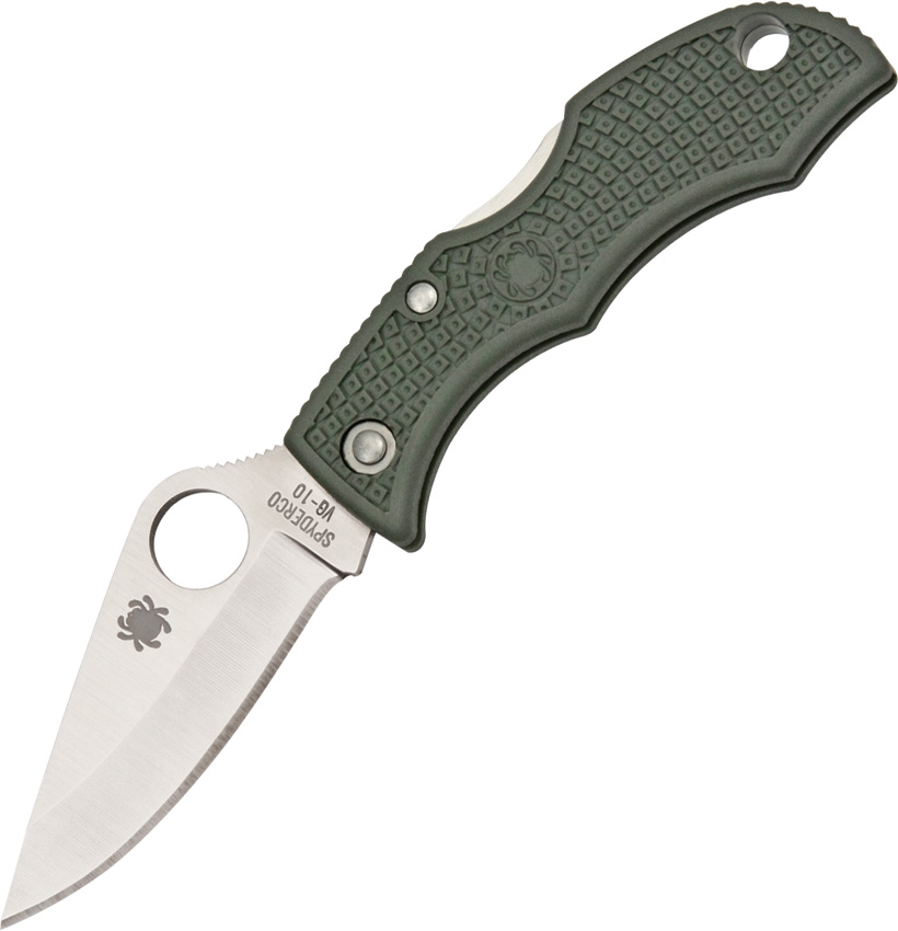 Ladybug 3 Lockback Green