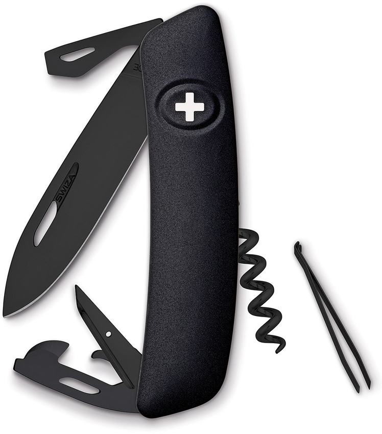 D03 Swiss Button Lock Black