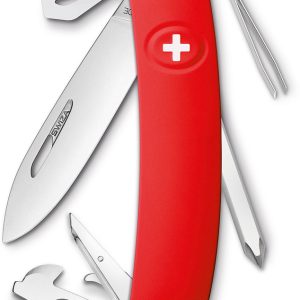 D04 Swiss Pocket Knife Red