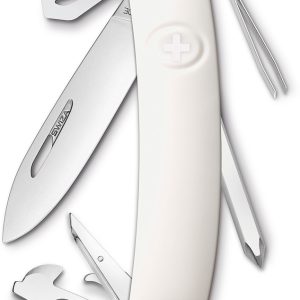 D04 Swiss Pocket Knife White