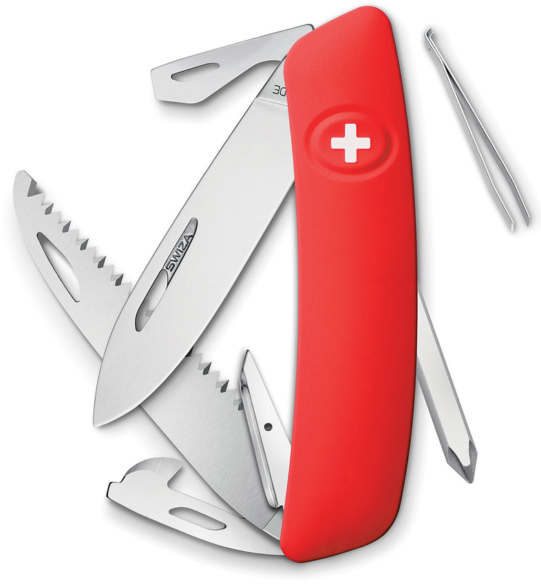 D06 Swiss Button Lock Red