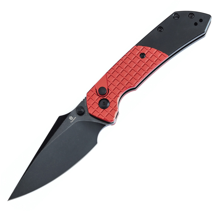 Fenrir Button Lock Red/Black