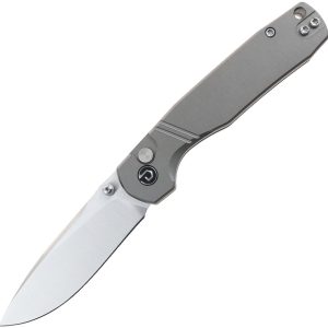 Delta Button Lock Gray