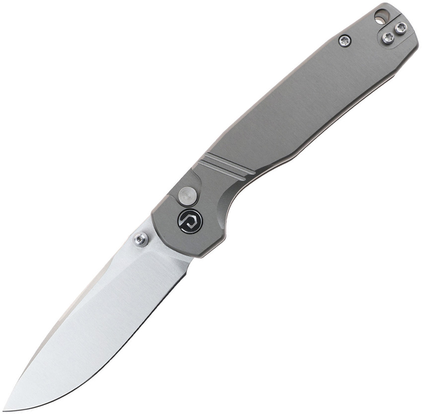Delta Button Lock Gray