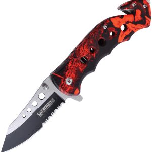 Rescue Linerlock A/O Red