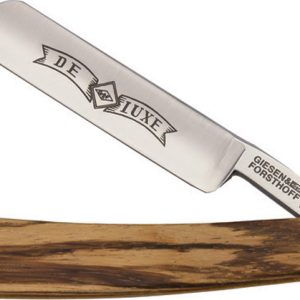 Straight Razor Zebrano Wood