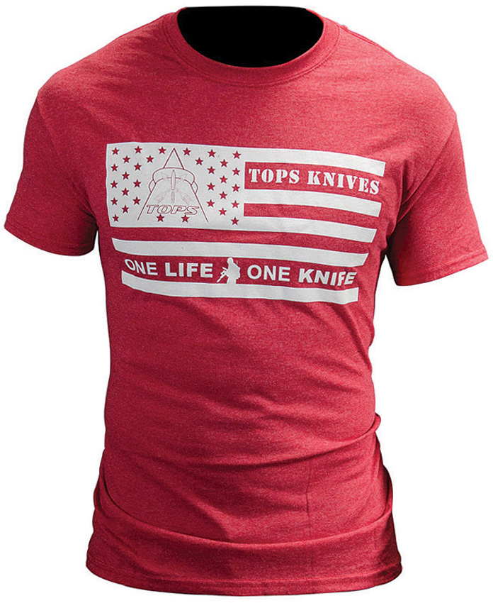 T-Shirt Flag Logo Red XL