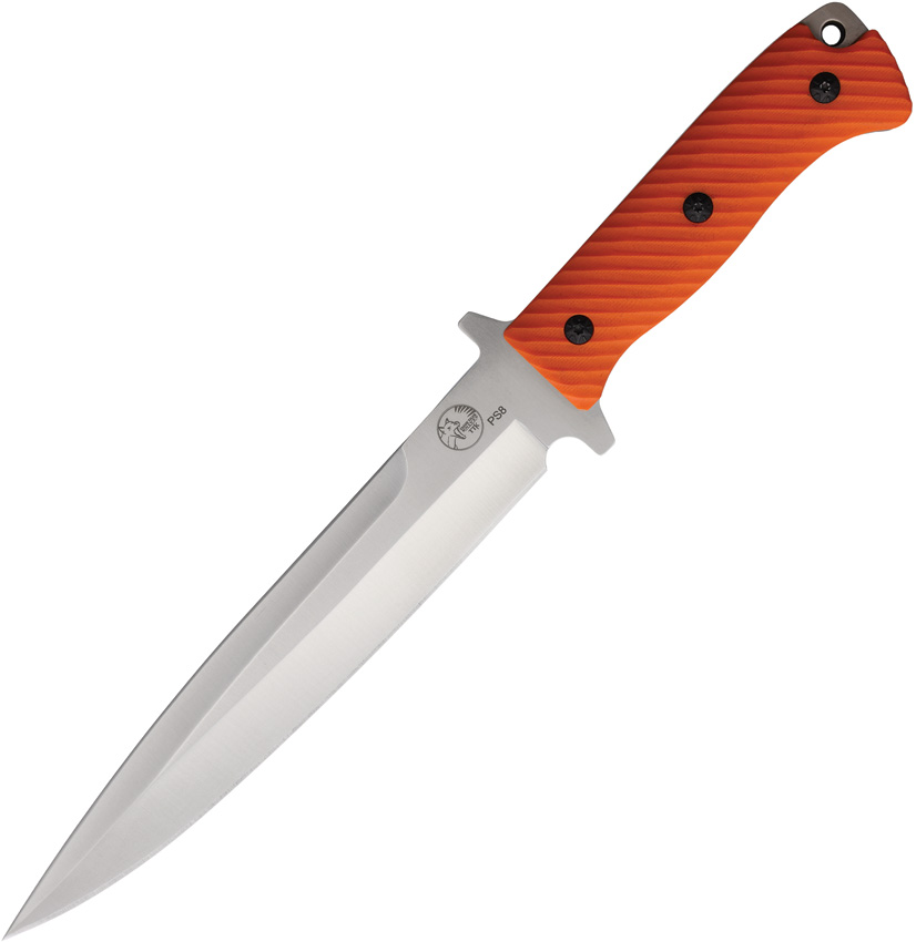P8 Pig Sticker Orange