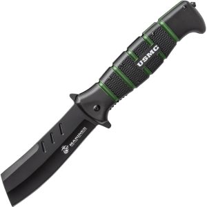 USMC Cleaver Linerlock A/O