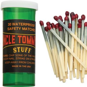 30 Waterproof Safety Matches