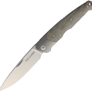 Viper Key Slip Joint Green Micarta V5978CV product image