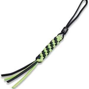 Paracord Lanyard Grn/Blk