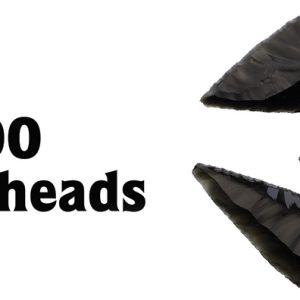 Black Obsidian Arrowhead Asst