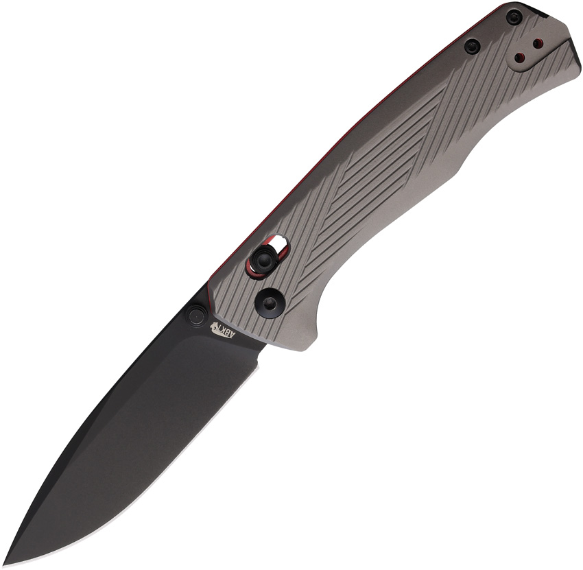 Interlace Slide Lock Gray/Red