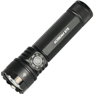 E75 Flashlight Black Nichia