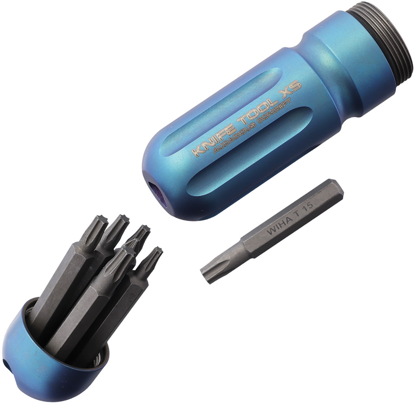 Knife Tool XS Green Ti