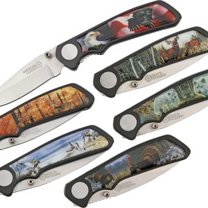 Wildlife 6 Pc Pocket Knife Set