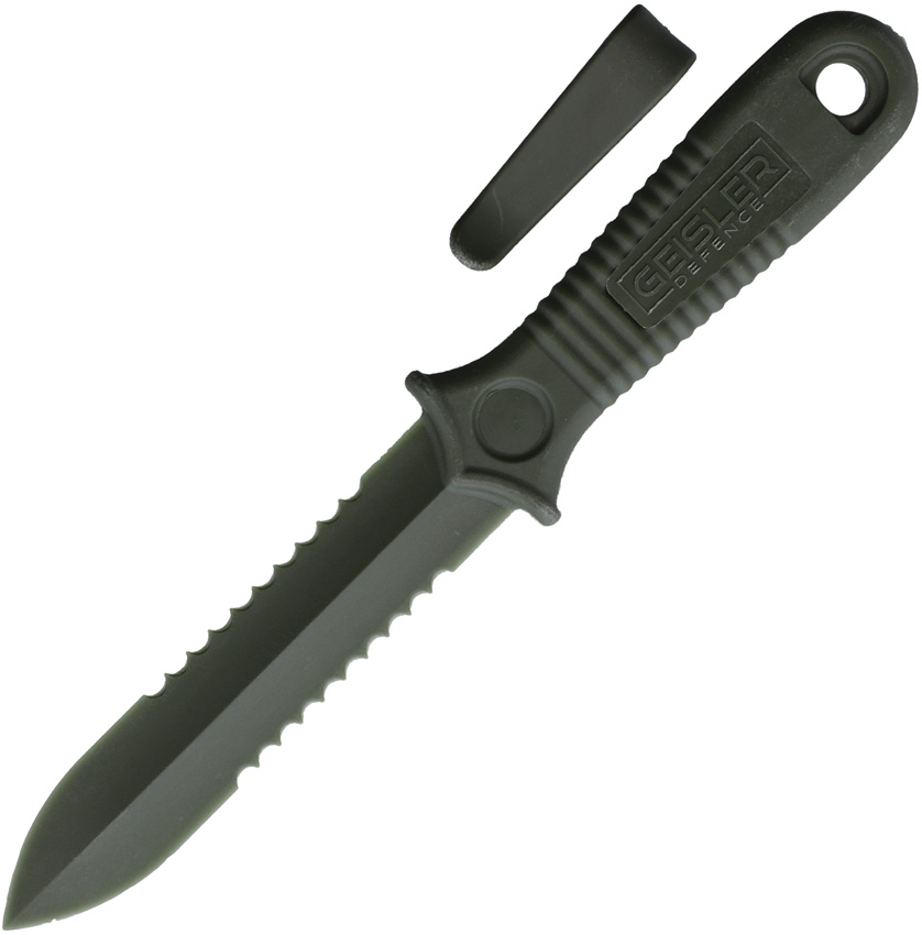 Short Kobe Boot Knife OD