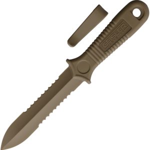 Long Kobe Boot Knife FDE