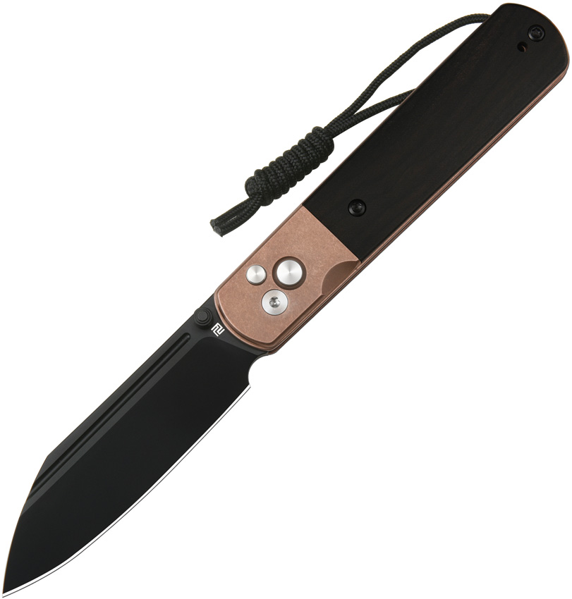 Holm Button Lock Ebony