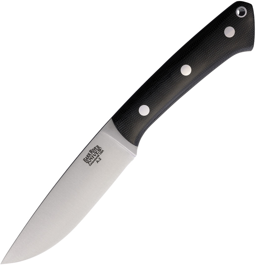 Fox River Black Canvas Micarta