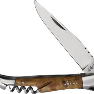 Laguiole Corkscrew Folder Oliv