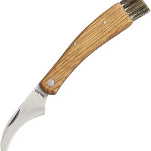 Mushroom Knife Zebra Wood