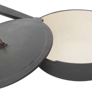 Enamel Lined Cast Iron Skillet
