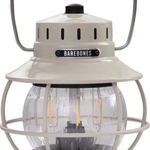 Railroad Lantern Vintage White