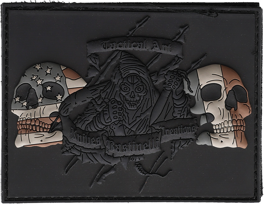 US/French Flag Reaper Patch