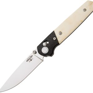 Lawman Slidelock White Bone