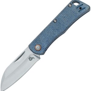Teeny Linerlock Blue Micarta