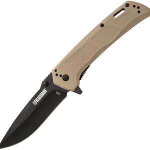 Bunker Buster Linerlock Tan