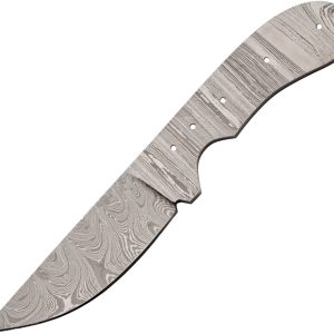 Straight Back Damascus Blank