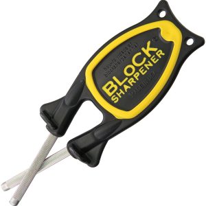 The Block Knife Sharpener Y/B